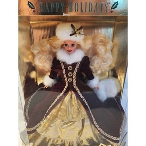 Mattel 15646 Barbie Happy Holidays 1996 Special Edition Hallmark Christmas